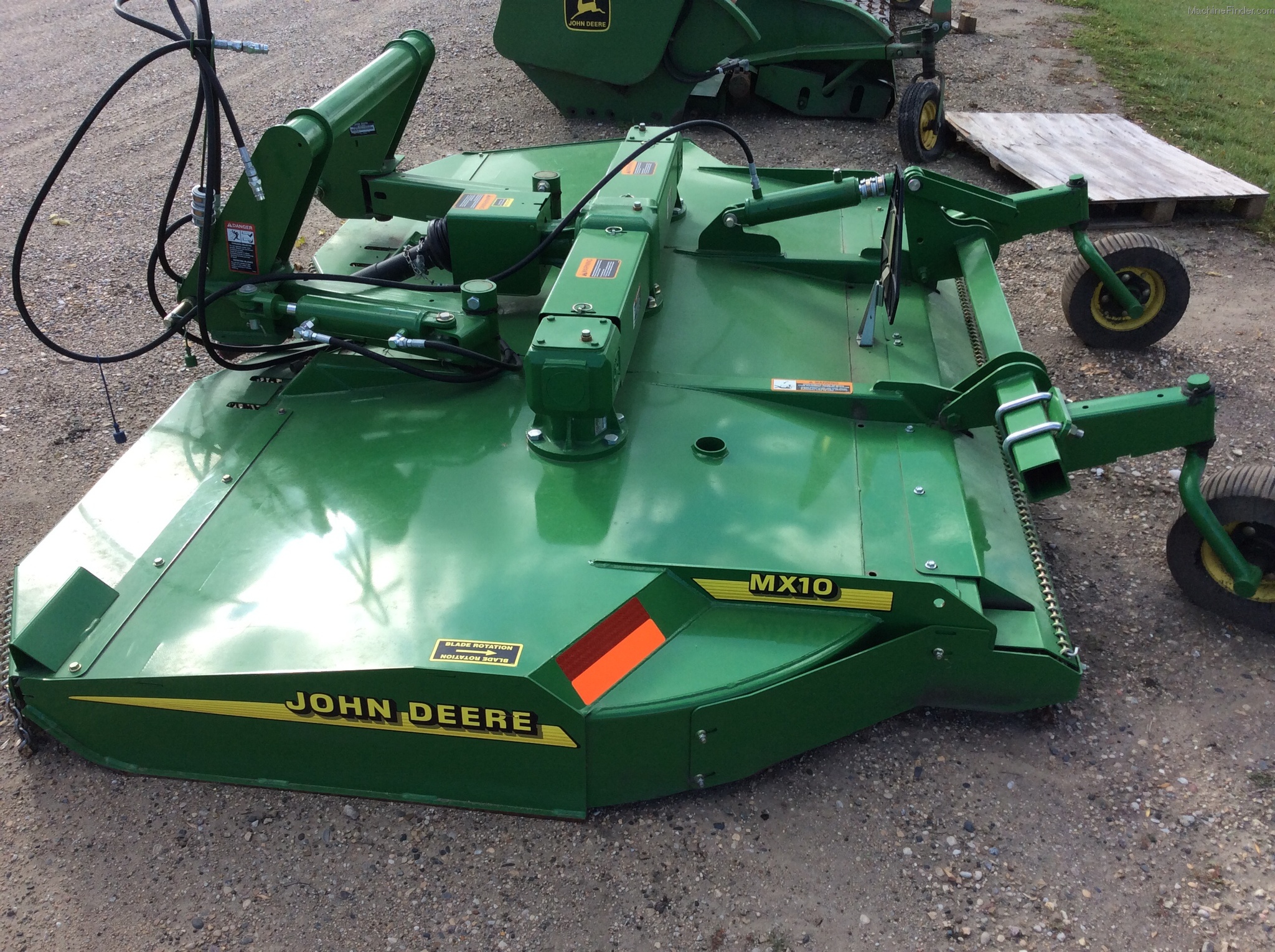 John Deere Mx10 Semimount Hydraulic Offset Rotary Cutter John Deere