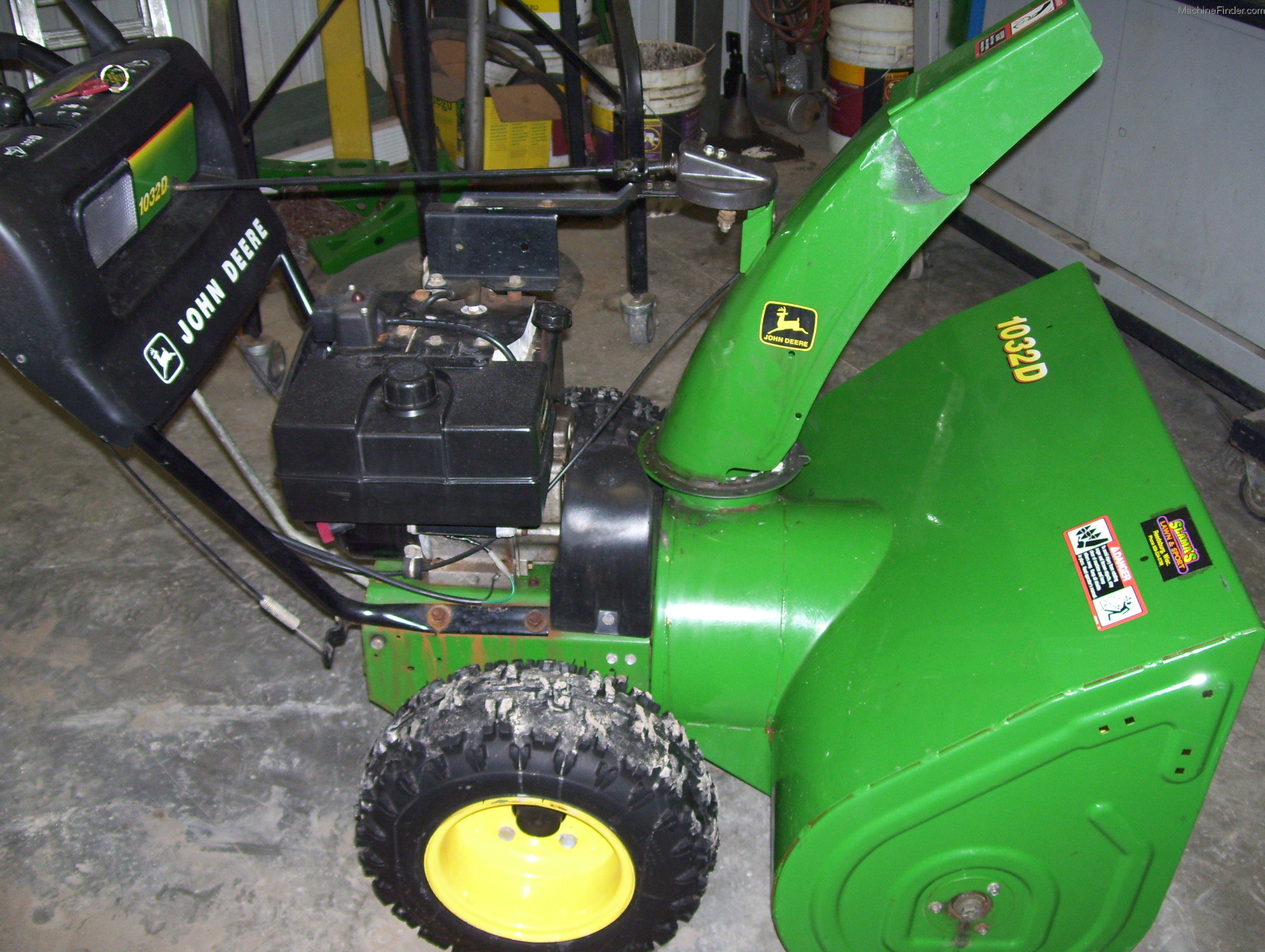 John Deere 1032 Snowblower John Deere Snow Blowers Mygreenfarm