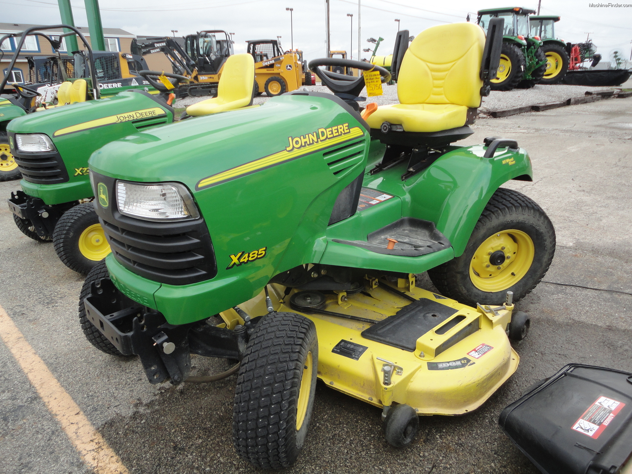 John Deere X485 25 Hp Lawn Tractor John Deere Lawn Tractors www