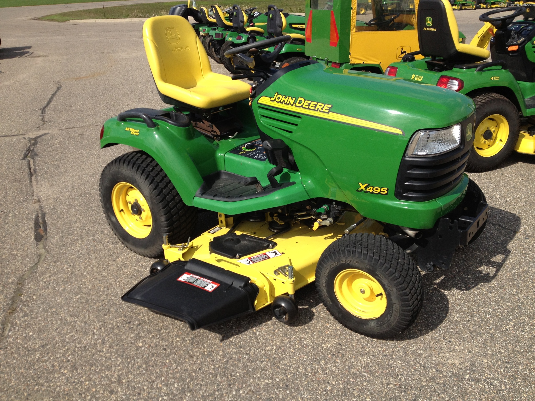 John Deere X495 Aws Lawn Tractor | John Deere X400 Series Lawn Tractors 