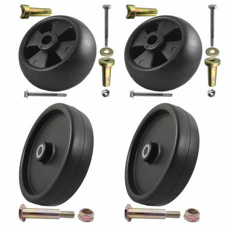 4 Deck Wheel & Kit for John Deere 318 400 420 AM31009 AM32639 AM54223 AM54243