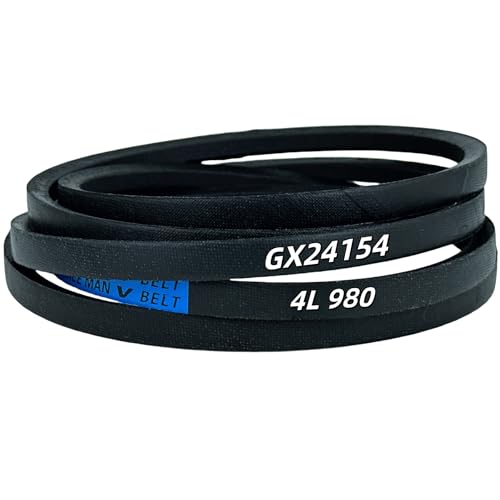 GX24154 Mower Drive Belt (1/2" x 98") for John Compatible with John Deere GX24154 M118760 M41668 - Fits for John Deere M118760 M41668 120 140 300 314 316 317 318 322 330 332 338 420 430 Mowers