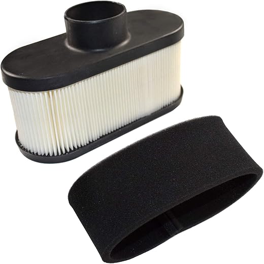 HQRP Air Filter compatible with John Deere X300 X300R X304 X310 X320 X324 X340 X360 X500 X530 X534 S240 636M 648M 652M Lawn Tractor