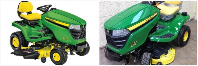 John Deere X350 Riding Mower