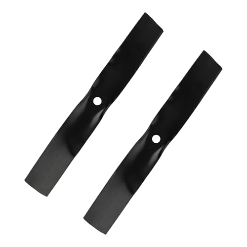 KANXAJJY (2PCS) UC22008 Lawn Mower Blades - Replace OEM John Deere M170642 - Fits X330 X350 X354 X370 Z335E Z335M Z345M Z345R - for 42 Inch Deck Lawn Mower