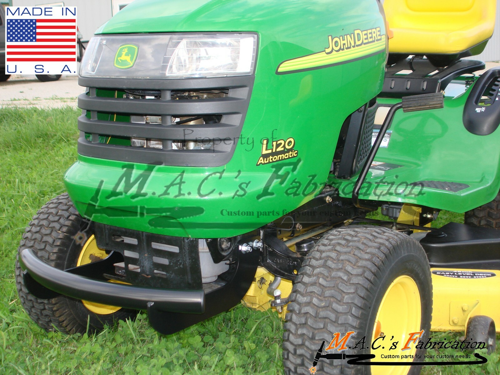 "Made in USA" John Deere Front Bumper Lawn Tractor S100 S110 S120 S130 S140