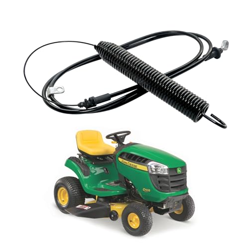 RYSPLORE 2024 Upgraded PTO Control Cable for John Deere PTO Cable E100 E110 E120 E130 X105 X106 X107 X125 X126 X127 X145 L100 L105 L107 L110 L111 L118 S100 S110 S120 S220 107S OE# GY22387