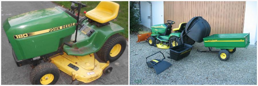 John Deere 180 17-HP Lawn Tractor